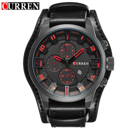 CURREN Leather -Watch 8225